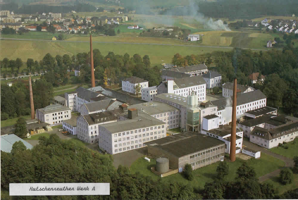 Hutschenreuther Werk A in Selb, späterer Ausbauzustand